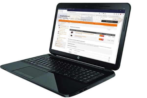 На десктопе и ноутбуке покупатели видят максимум информации о товаре и магазине.